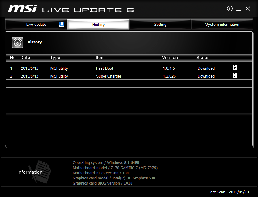 asus live update win 8.1